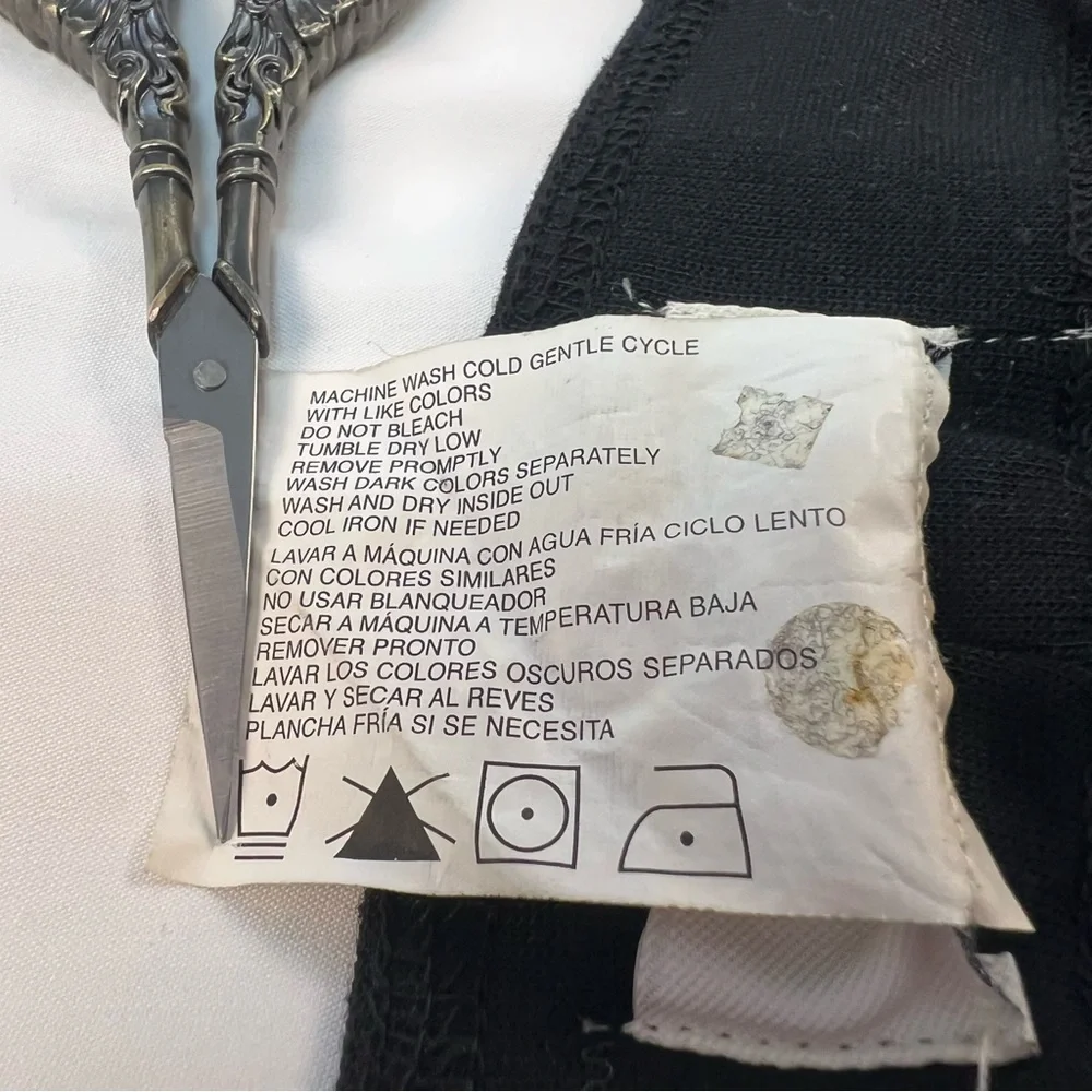 Karen Neuburger Black Lounge Pants, Size: Medium - Picture 5 of 8